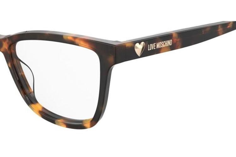 Ochelari Love Moschino MOL632 H7P Dreptunghiulari Havana