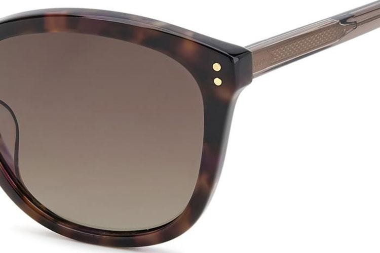 Okulary przeciwsłoneczne Fossil FOS2148/S 210/HA Kocie oczy Havana