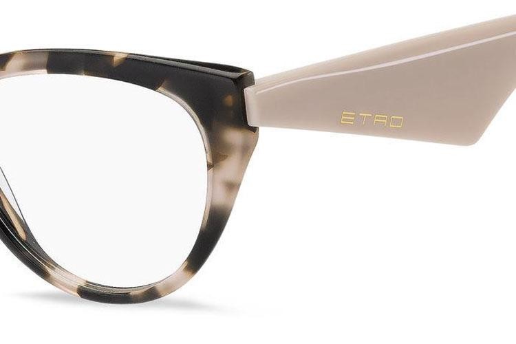 Okulary korekcyjne Etro ETRO0008 HT8 Kocie oczy Havana