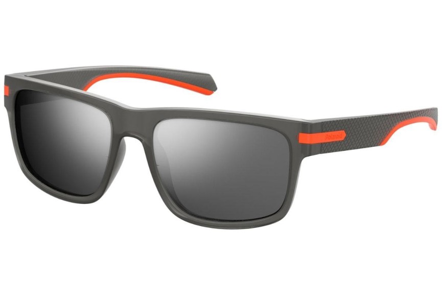 Sunglasses Polaroid Active Collection PLD2066/S RIW/EX Polarized Prostokątne Szare