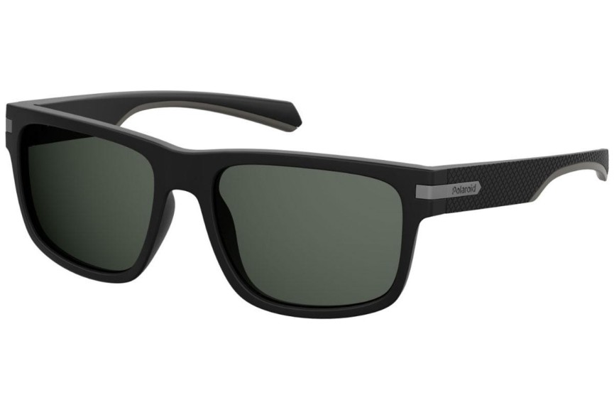 Solbriller Polaroid Active Collection PLD2066/S 003/M9 Polarized Firkantet Sort