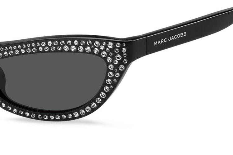 Napszemüvegek Marc Jacobs MARC797/S 7C5/IR Cat Eye Fekete