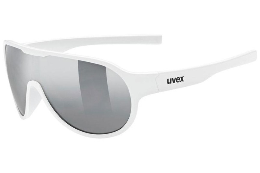 Zonnebril uvex sportstyle 512 White S3 Panorama | Shield Wit