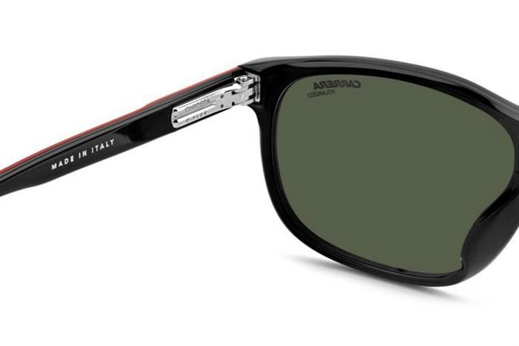 Слънчеви очила Carrera CFLEX08/G/S 807/UC Polarized Правоъгълни Черна