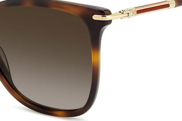 Ochelari de soare Carolina Herrera HER0268/S 086/HA Dreptunghiulari Havana