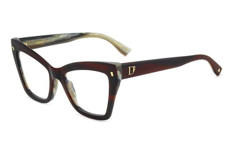 szemüvegeinket Dsquared2 D20152 K4G Cat Eye Vörös