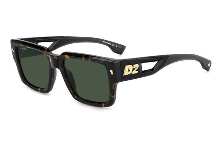 Ochelari de soare Dsquared2 D20143/S 086/QT Dreptunghiulari Havana