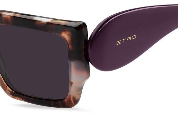 Okulary przeciwsłoneczne Etro ETRO0056/S 086/UR Prostokątne Havana