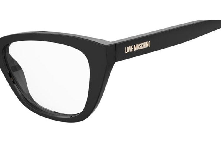 szemüvegeinket Love Moschino MOL636 807 Cat Eye Fekete