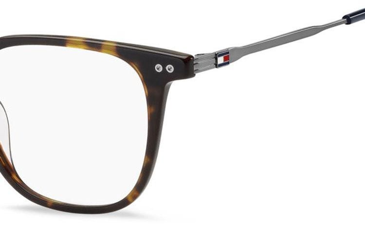 Okulary korekcyjne Tommy Hilfiger TH2137 086 Prostokątne Havana