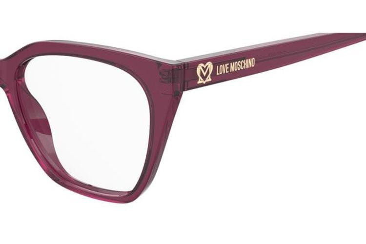 Okulary korekcyjne Love Moschino MOL627 MU1 Kwadratowe Fioletowe