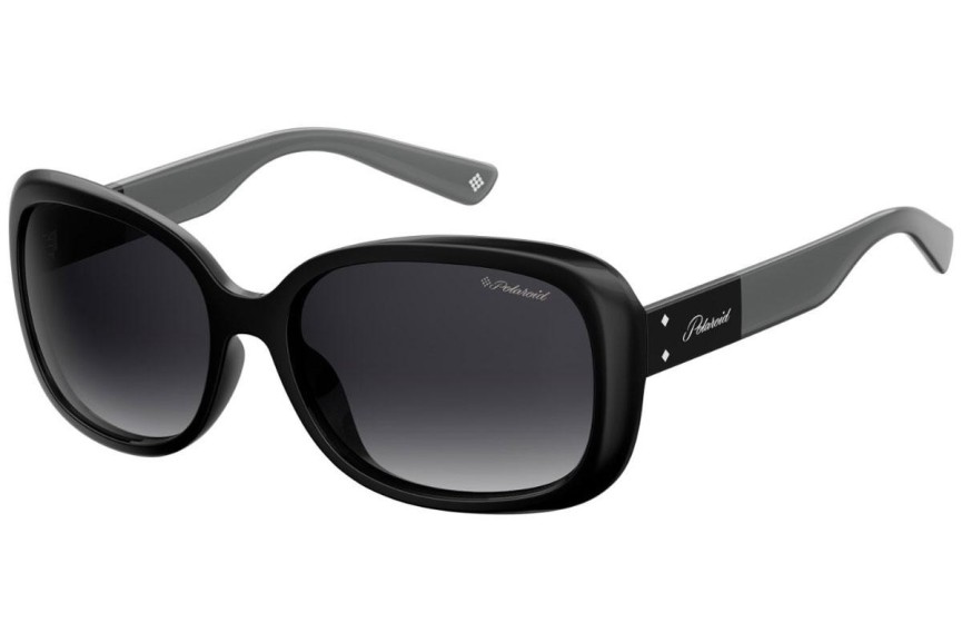 Okulary przeciwsłoneczne Polaroid PLD4069/G/S/X 807/WJ Polarized Kwadratowe Czarne