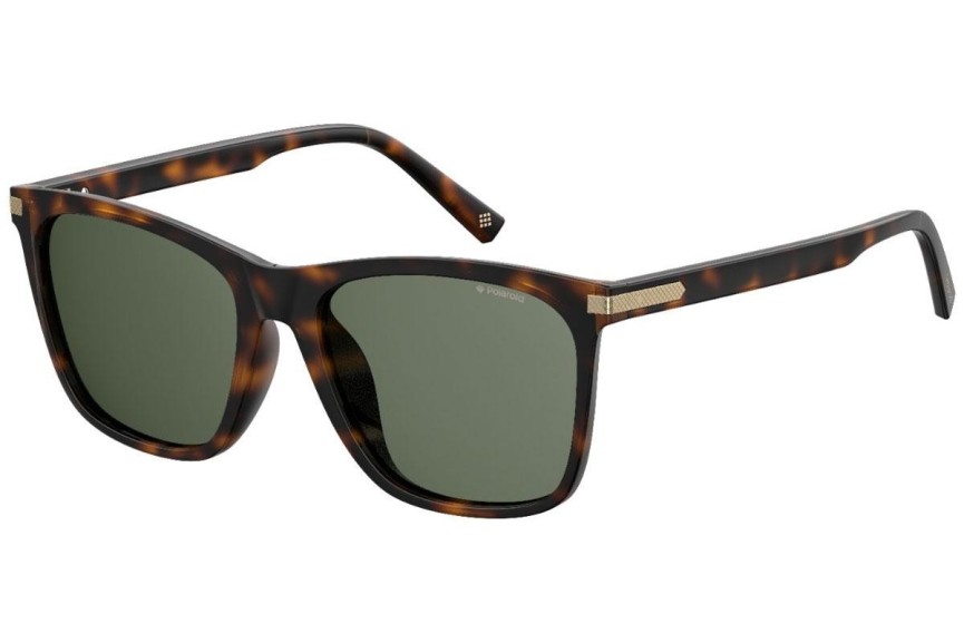 Okulary przeciwsłoneczne Polaroid PLD2078/F/S 086/UC Polarized Kwadratowe Havana