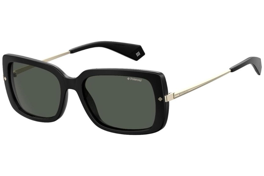 Okulary przeciwsłoneczne Polaroid PLD4075/S 807/M9 Polarized Kwadratowe Czarne