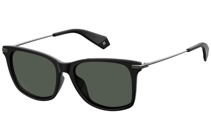 Okulary przeciwsłoneczne Polaroid PLD6078/F/S 807/M9 Polarized Kwadratowe Czarne