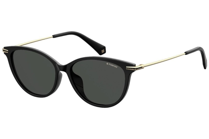 Okulary przeciwsłoneczne Polaroid PLD4085/F/S 807/M9 Polarized Kocie oczy Czarne