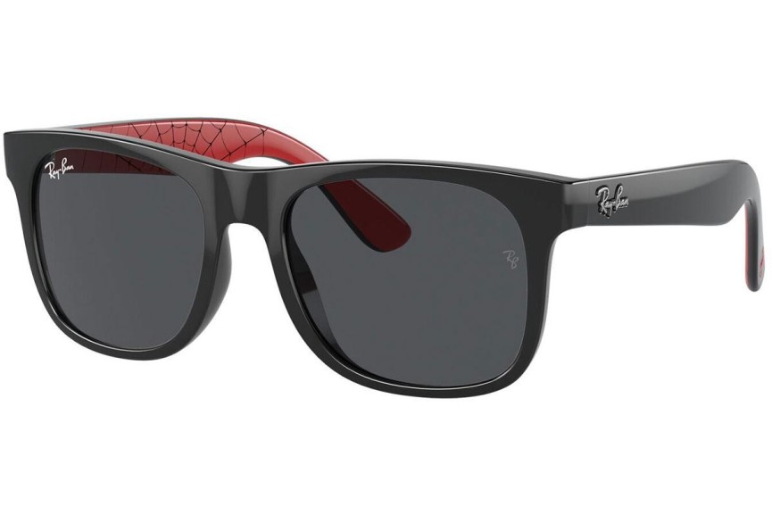 Aurinkolasit Ray-Ban Junior Junior Justin Marvel Collection RJ9069S 716687 Kulmikkaat Musta