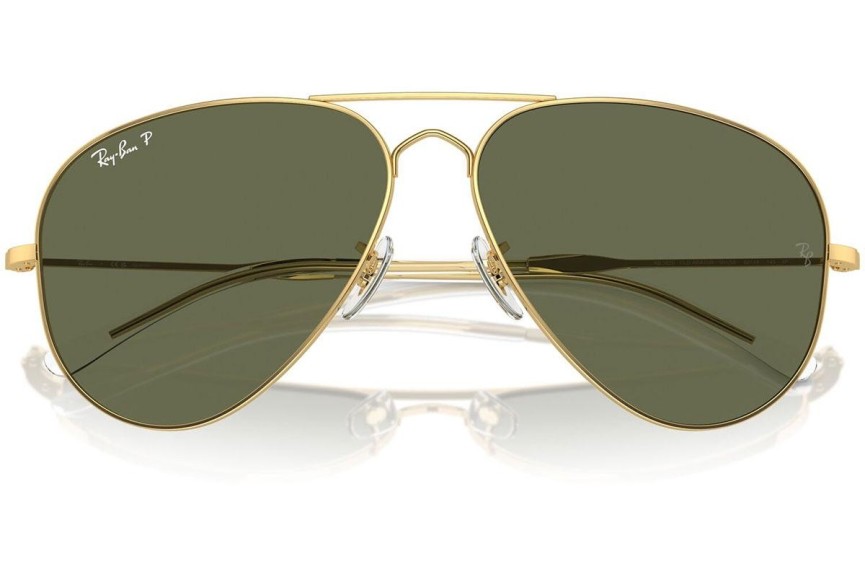 Слънчеви очила Ray-Ban RB3825 001/58 Polarized Пилотни Златна