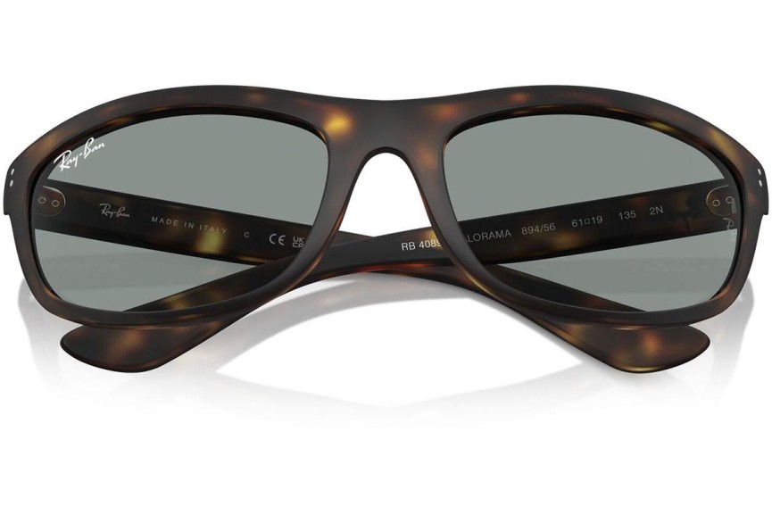 Okulary przeciwsłoneczne Ray-Ban Balorama RB4089 894/56 Prostokątne Havana