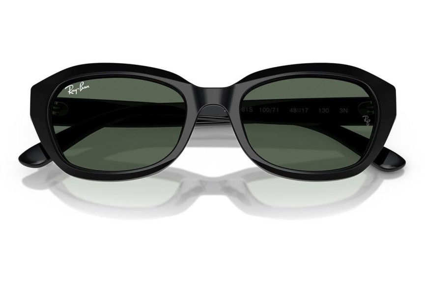 Aurinkolasit Ray-Ban Junior RJ9081S 100/71 Suorakulmainen Musta