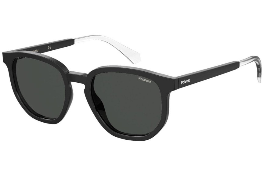 Okulary przeciwsłoneczne Polaroid PLD2095/S 807/M9 Polarized Kwadratowe Czarne