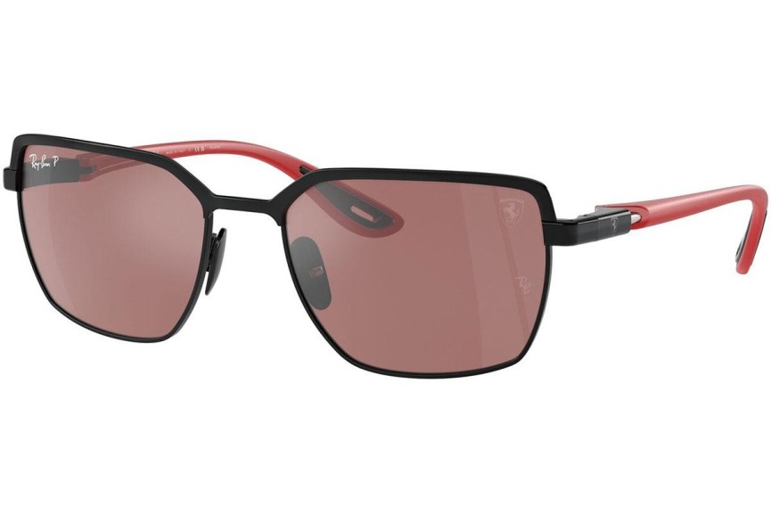 Слънчеви очила Ray-Ban RB3743M F102H2 Polarized Квадратни Черна