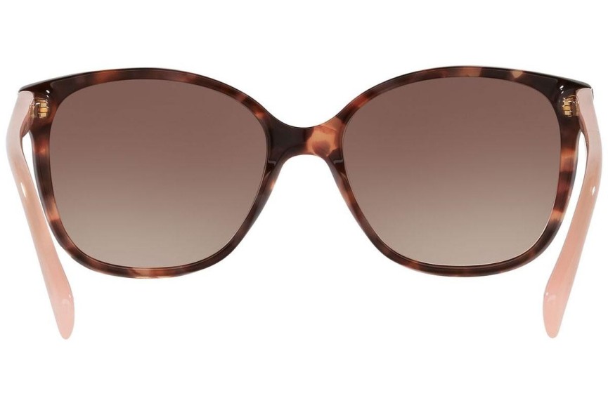 Okulary przeciwsłoneczne Prada PR01OS UE00A6 Oversize Brązowe