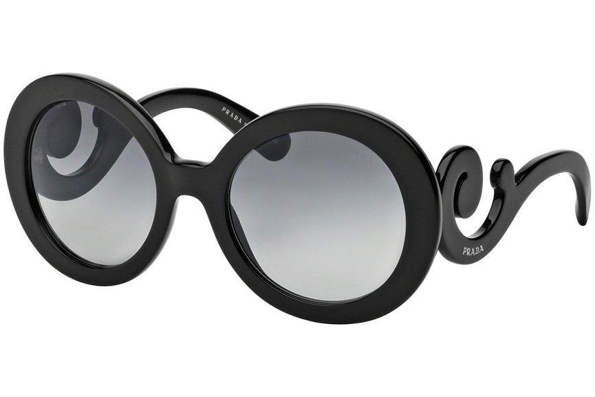 Okulary przeciwsłoneczne Prada PR27NS 1AB3M1 Oversize Czarne