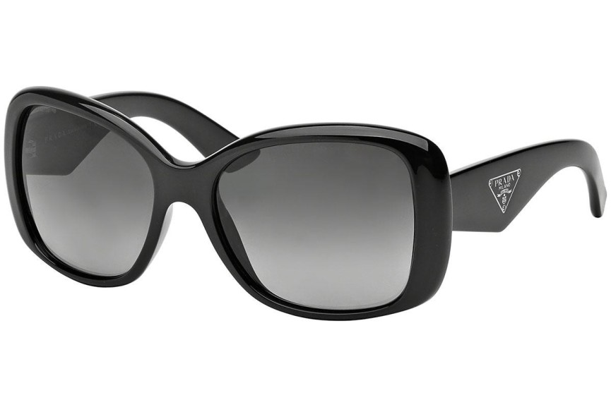 Okulary przeciwsłoneczne Prada PR32PS 1AB5W1 Polarized Oversize Czarne