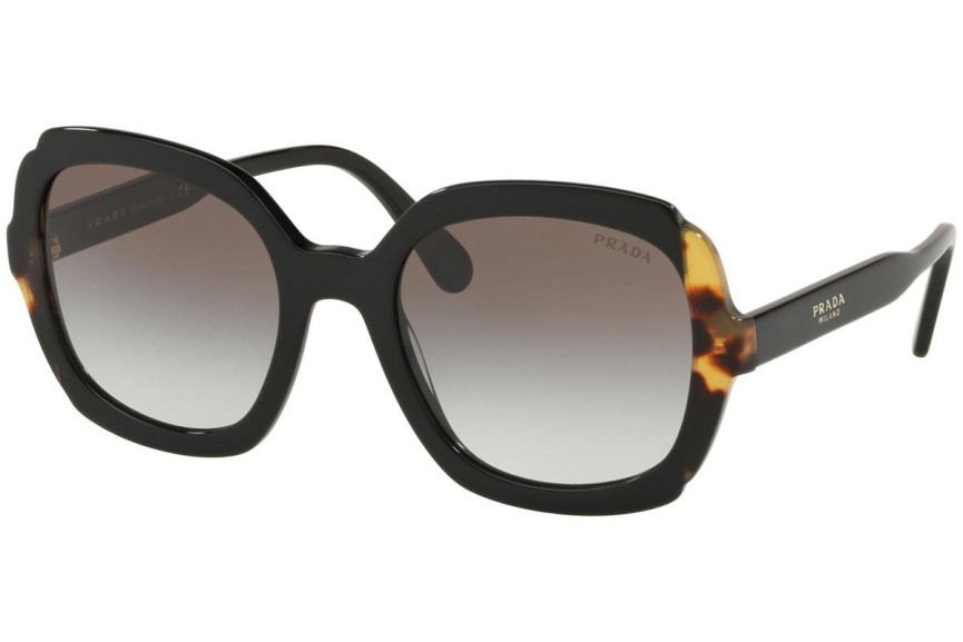 Okulary przeciwsłoneczne Prada PR16US 3890A7 Oversize Czarne