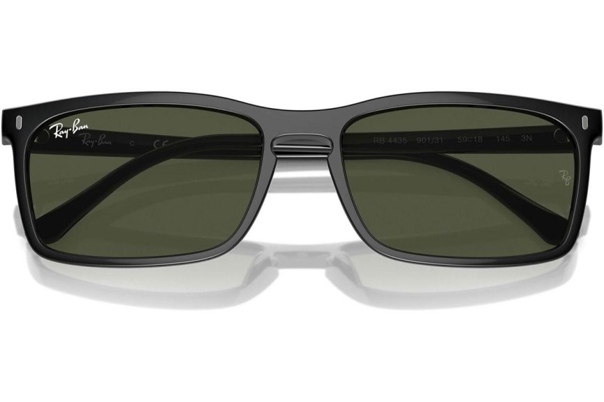 Слънчеви очила Ray-Ban RB4435 901/31 Правоъгълни Черна