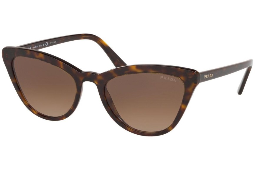 Okulary przeciwsłoneczne Prada PR01VS 2AU6S1 Kocie oczy Havana