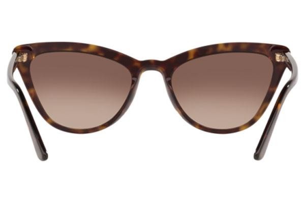 Okulary przeciwsłoneczne Prada PR01VS 2AU6S1 Kocie oczy Havana