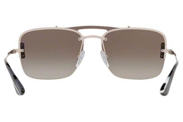 Okulary przeciwsłoneczne Prada PR56VS 1BC4S1 Kwadratowe Srebrne