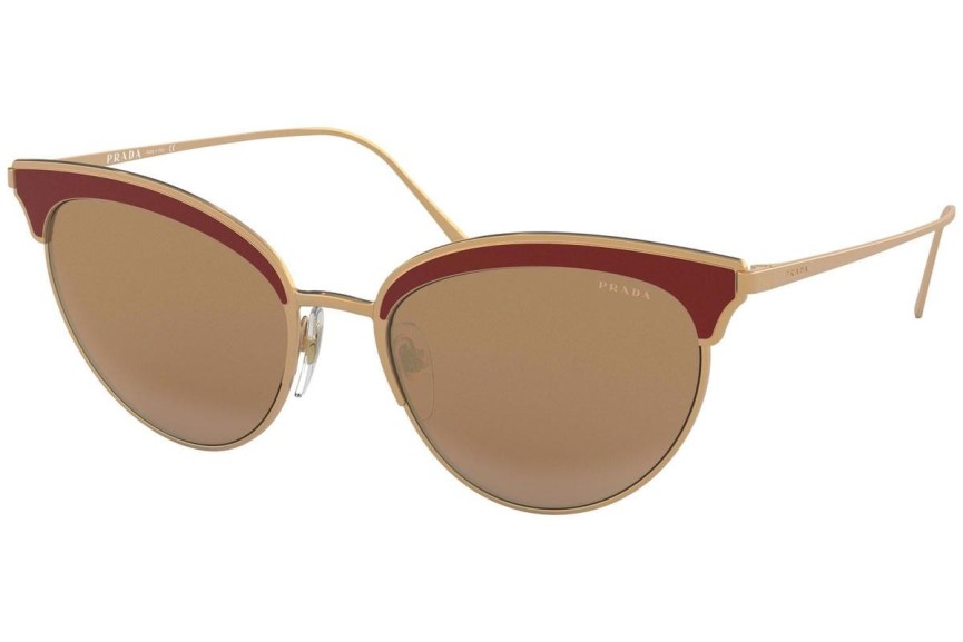 Okulary przeciwsłoneczne Prada PR60VS 400408 Kocie oczy Czerwone