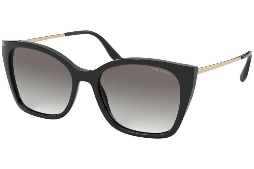 Okulary przeciwsłoneczne Prada PR12XS 1AB0A7 Kocie oczy Czarne