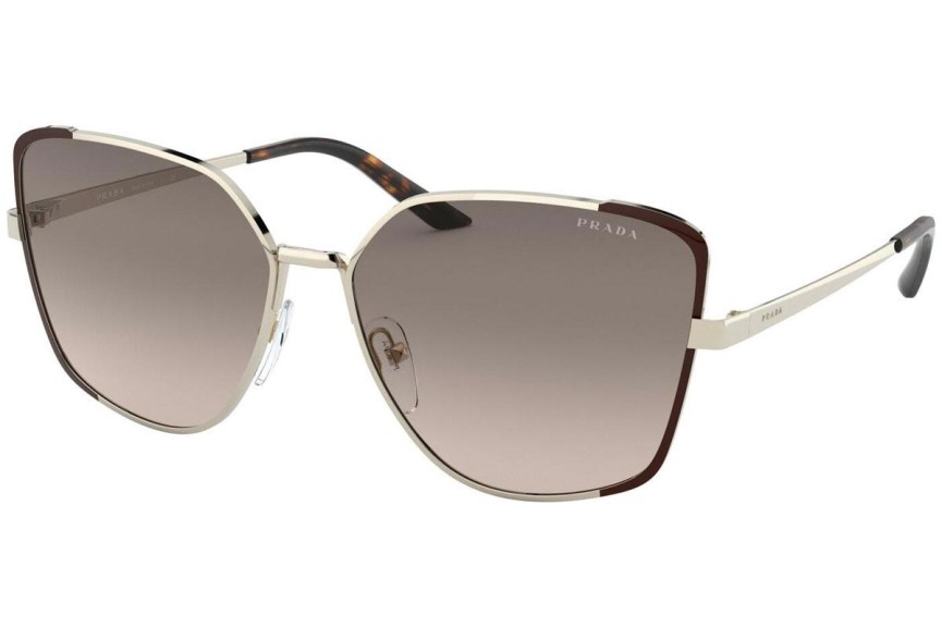 Okulary przeciwsłoneczne Prada PR60XS KOF3D0 Oversize Złote