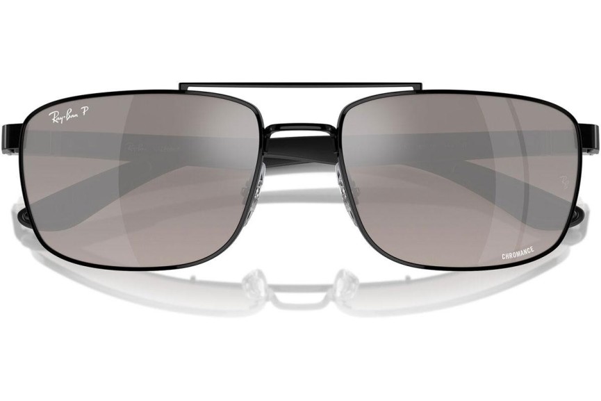 Zonnebril Ray-Ban RB3737CH 002/5J Polarized Rechthoekige Zwart