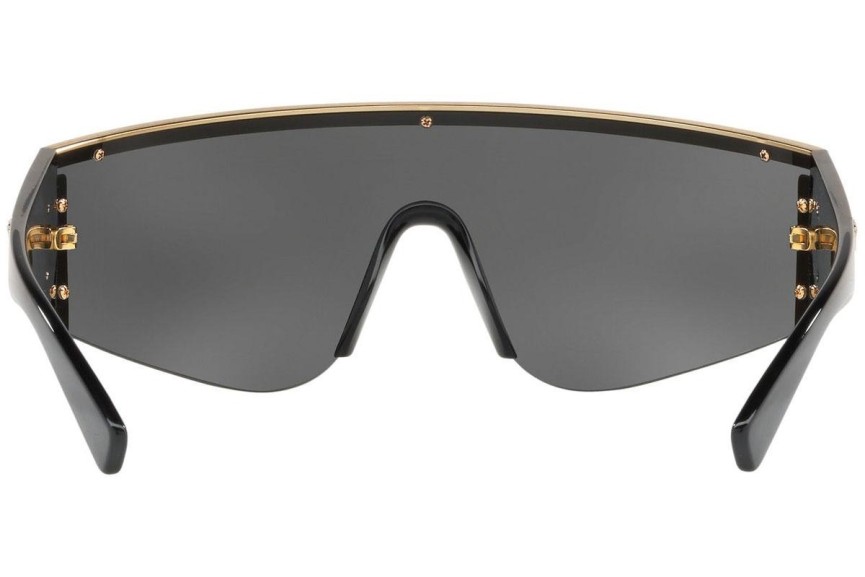 Okulary przeciwsłoneczne Versace VE2197 100087 Pojedyncze | Shield Złote