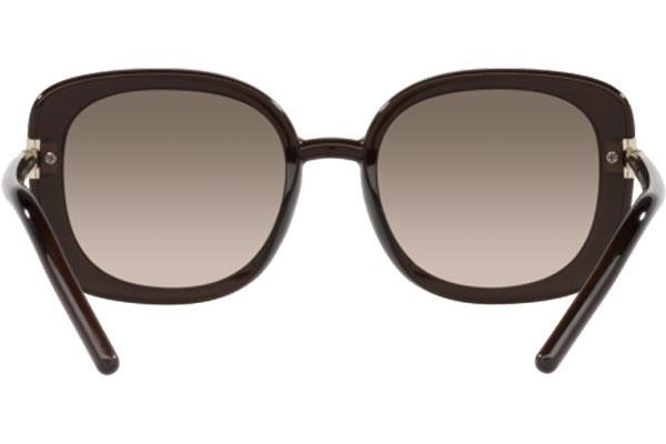 Okulary przeciwsłoneczne Prada PR04WS 05M3D0 Oversize Brązowe