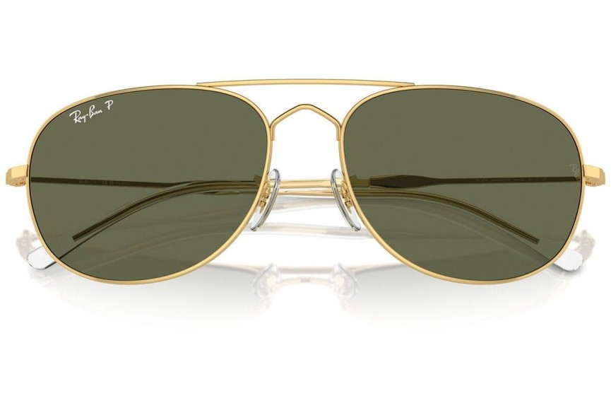 Слънчеви очила Ray-Ban RB3735 001/58 Polarized Пилотни Златна