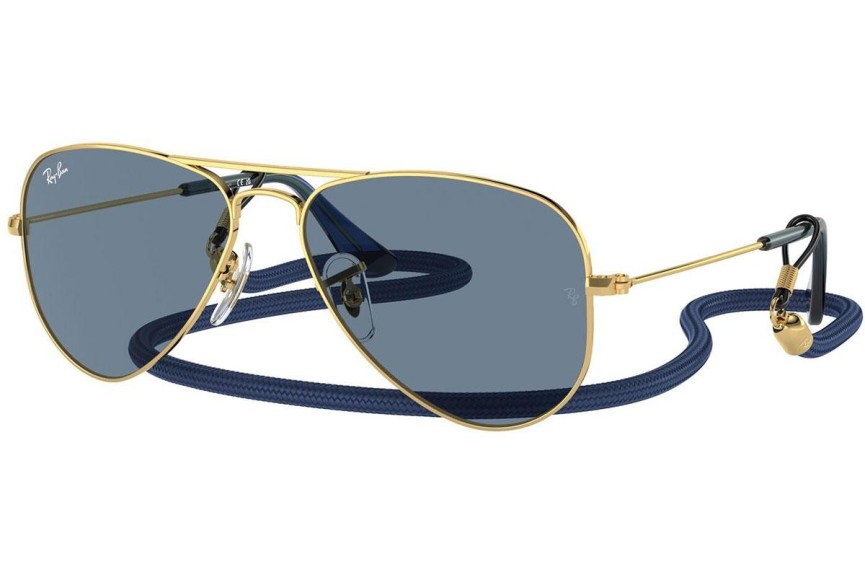 Ochelari de soare Ray-Ban Junior Aviator Junior RJ9506S 223/1U Pilot Aurii