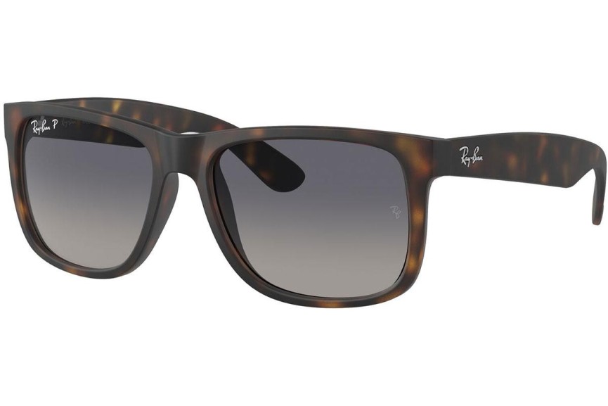 Napszemüvegek Ray-Ban Justin RB4165 865/8S Polarized Szogletes Havana