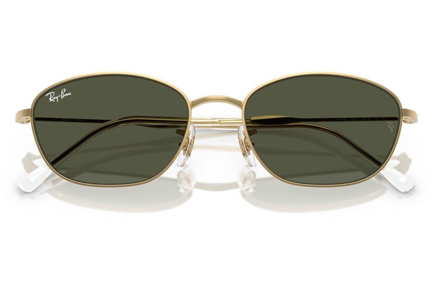 Ochelari de soare Ray-Ban RB3749 001/31 Dreptunghiulari Aurii