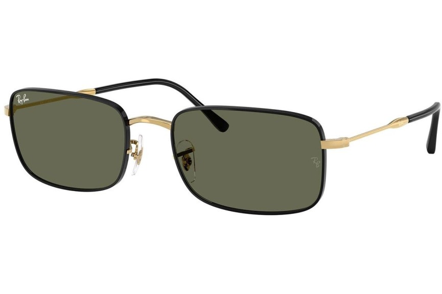 Слънчеви очила Ray-Ban RB3746 927158 Polarized Правоъгълни Златна