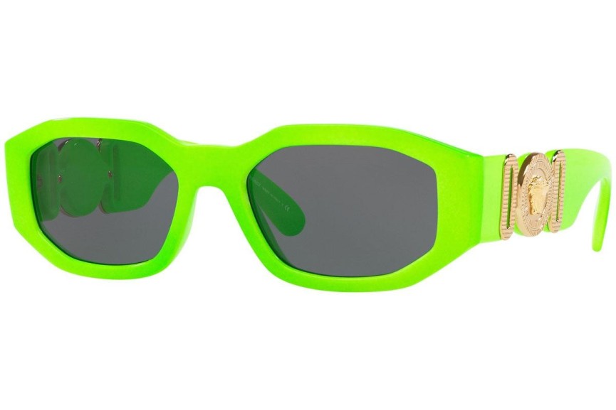 Okulary przeciwsłoneczne Versace Medusa Biggie VE4361 531987 Owalne Zielone