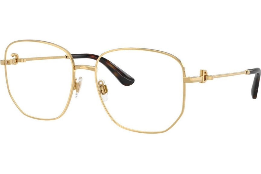 Brillen Dolce & Gabbana DG1356 02 Vierkant Goud