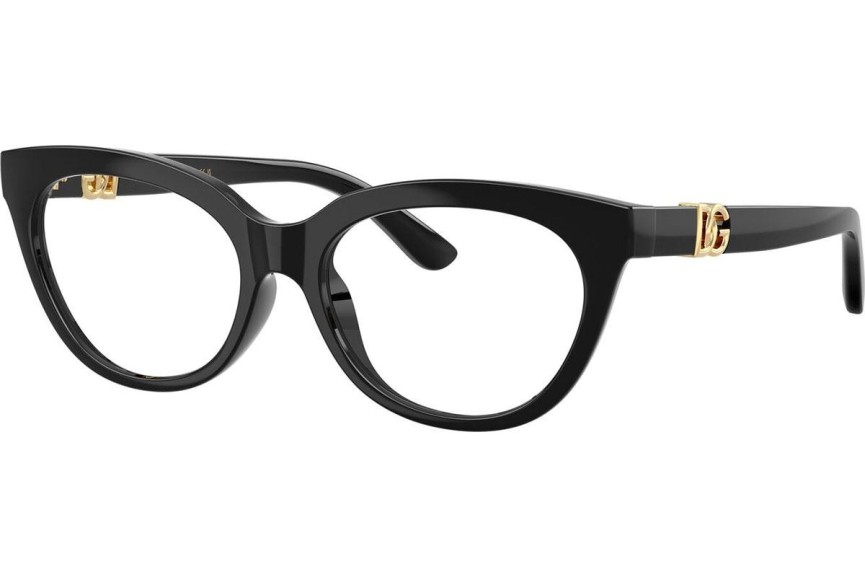 szemüvegeinket Dolce & Gabbana DX5005U 501 Szogletes Fekete