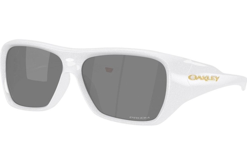 Okulary przeciwsłoneczne Oakley OO9492 949202 Prostokątne Białe
