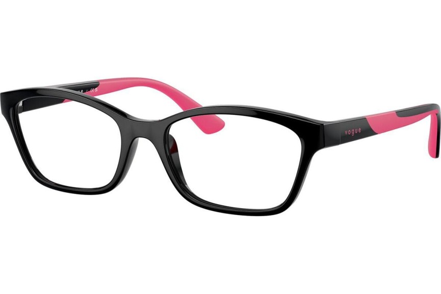 Okulary korekcyjne Vogue Eyewear VY2024 W44 Prostokątne Czarne